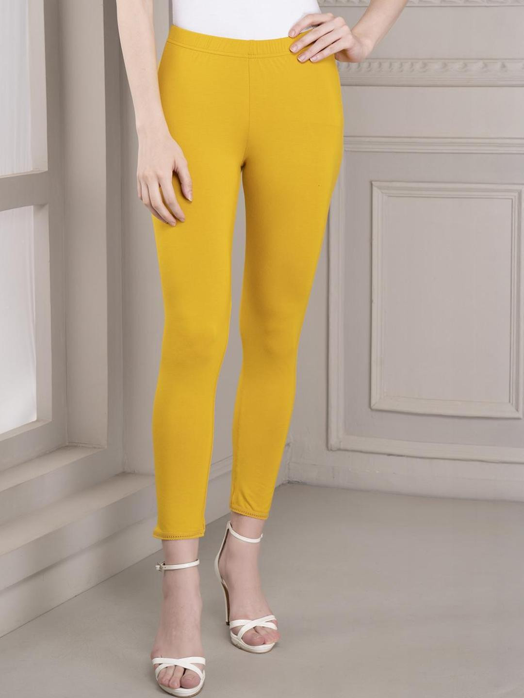Lakshita Women Yellow Leggings