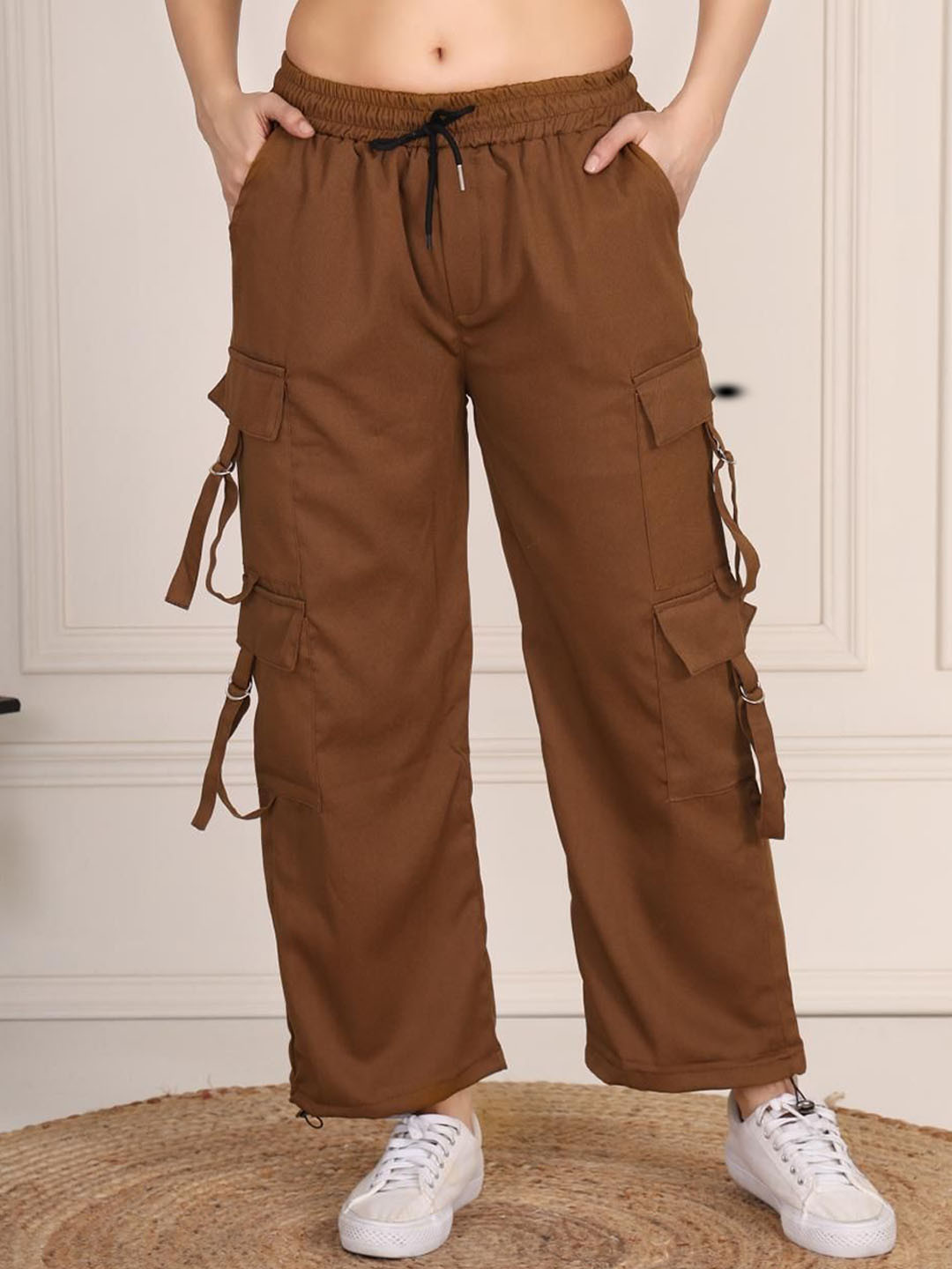 69 FASHION STREET Women Straight Fit Cargos Track Pants
