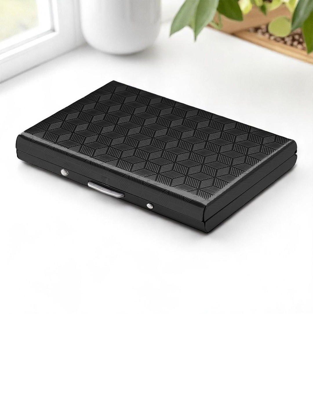 Provogue Men Printed Card Holder Wallet