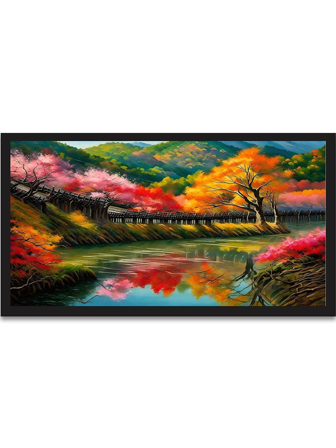 DEKORSTATION Red Canvas Wall Art