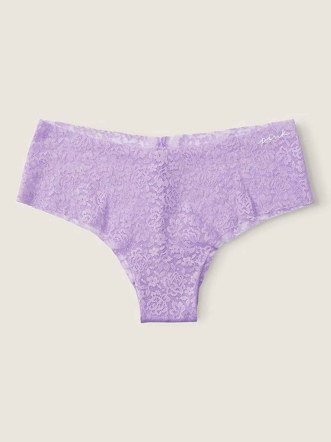 Victoria's Secret PINK Soft Lace Low-Rise No-Show Basic Briefs 1121210936P7