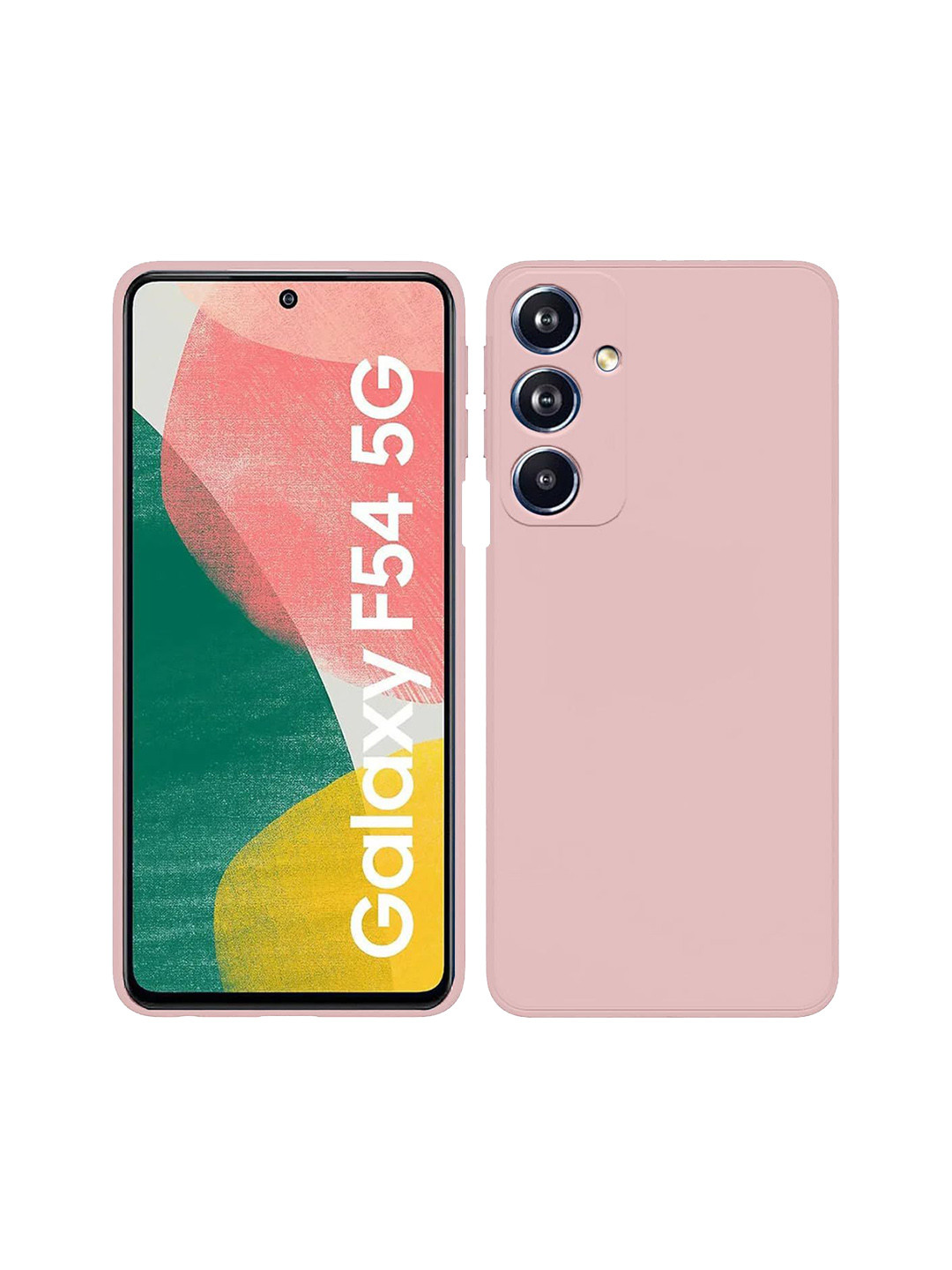 LIRAMARK Samsung Galaxy F54 5G/ M54 5G Silicone Soft Back Cover Mobile Accessories