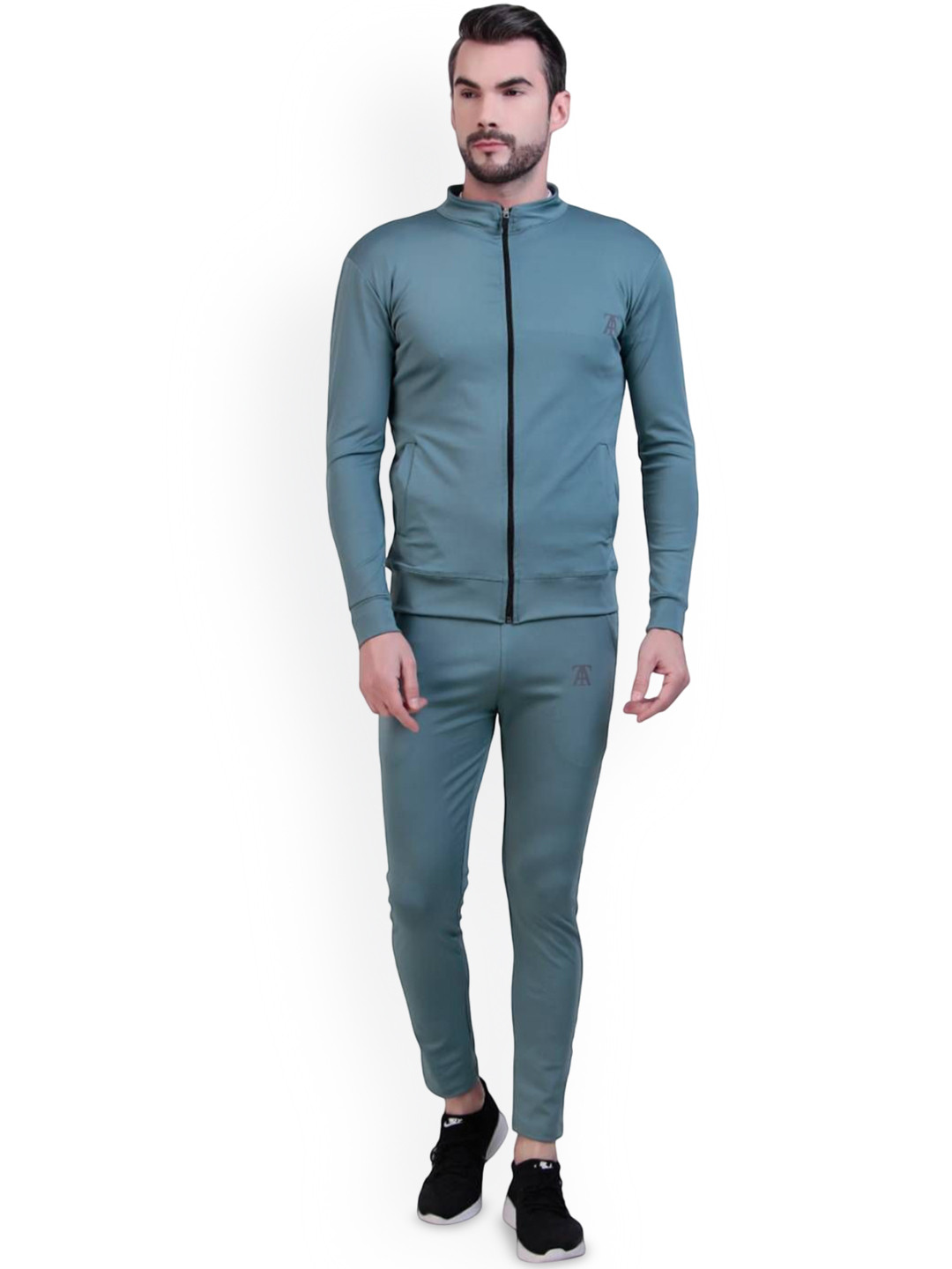 Toxic ADDICTION Men Long Sleeved Zippered Tracksuit