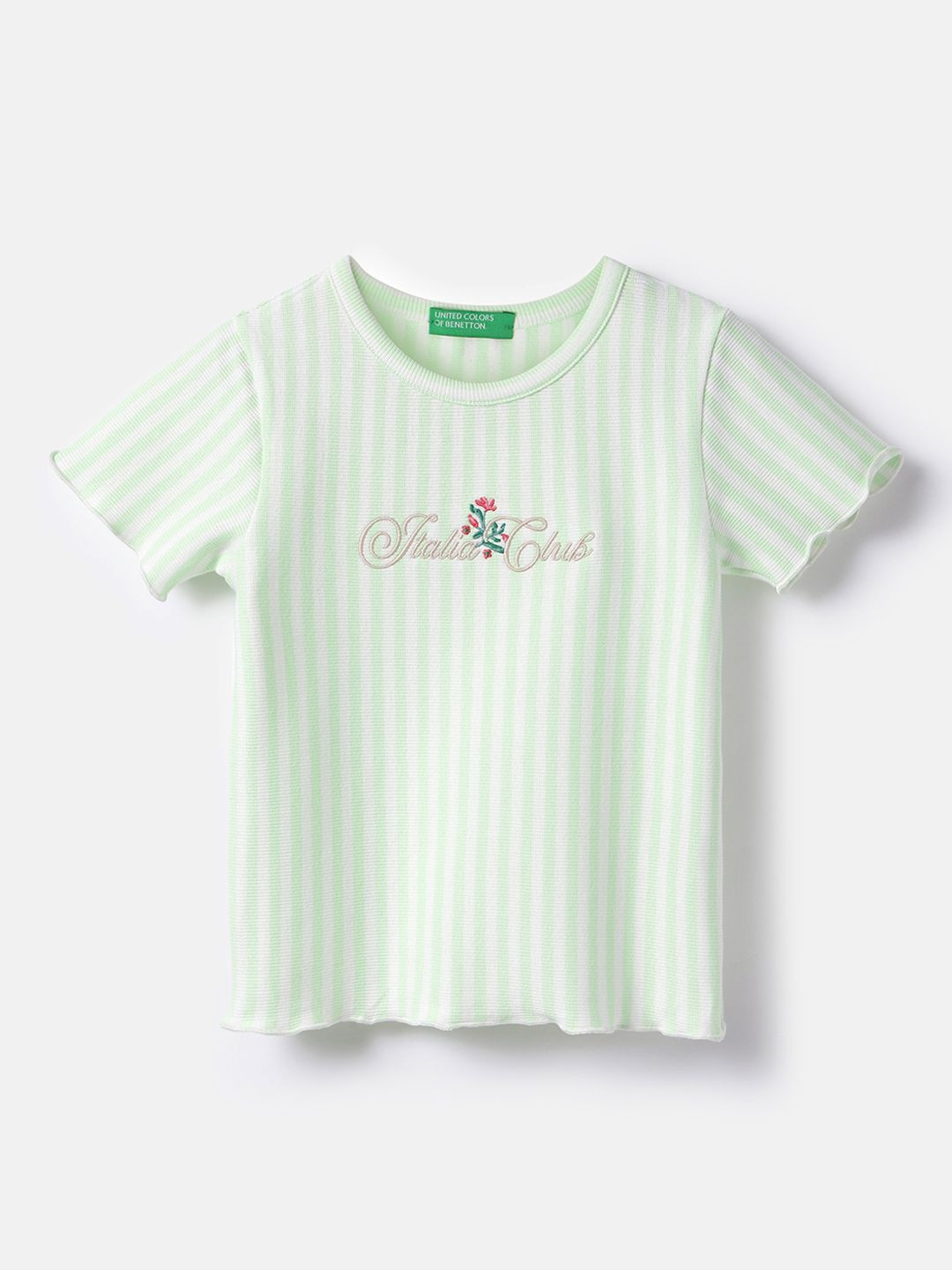 Girls Striped Regular Top 4