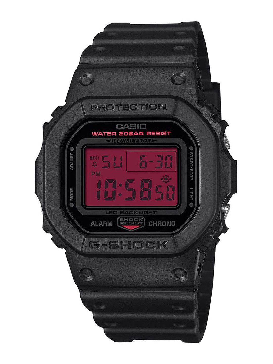 CASIO Men Dial & Cuff Straps Digital Watch G1706