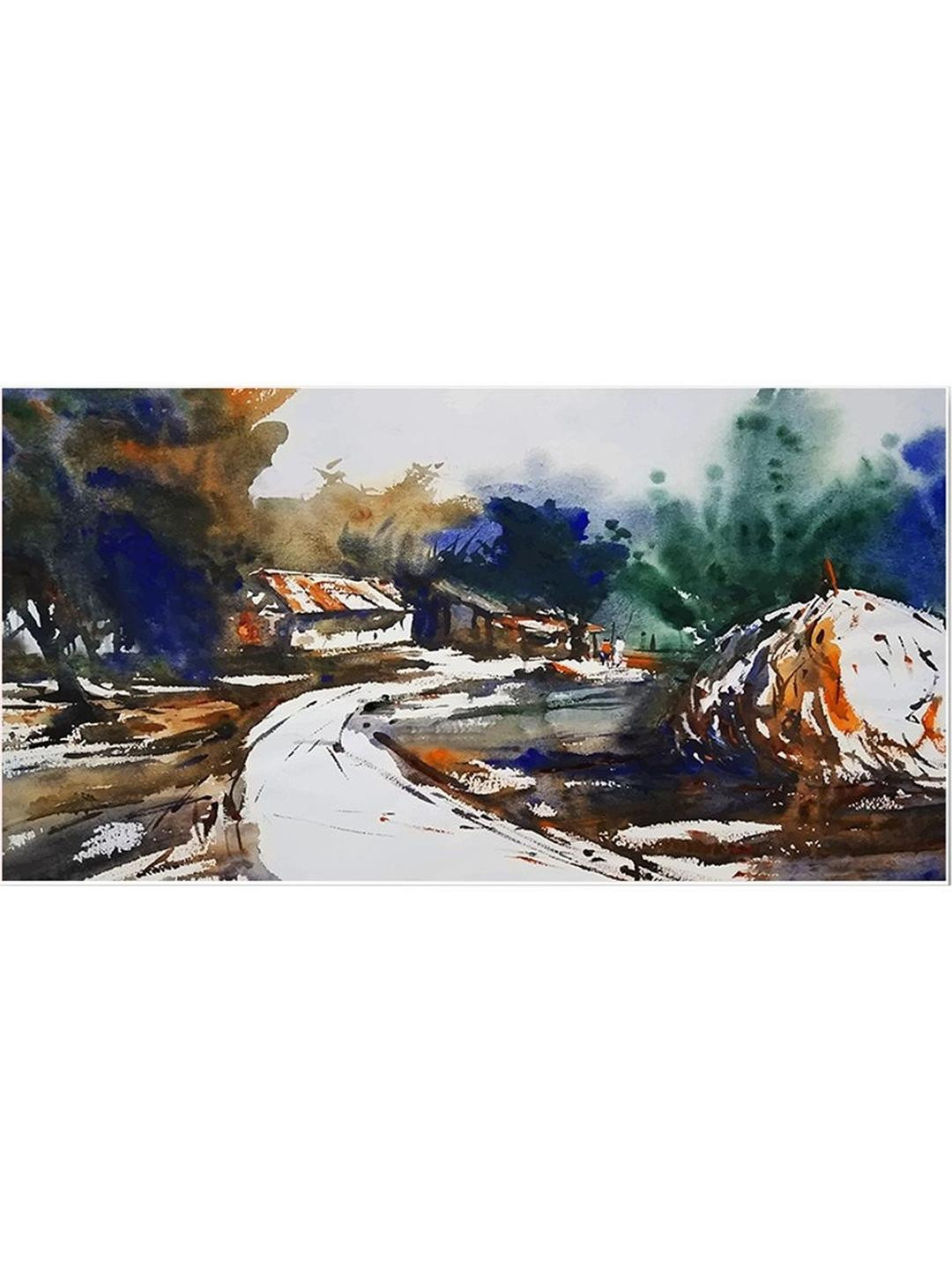 DEKORSTATION White Canvas Wall Art