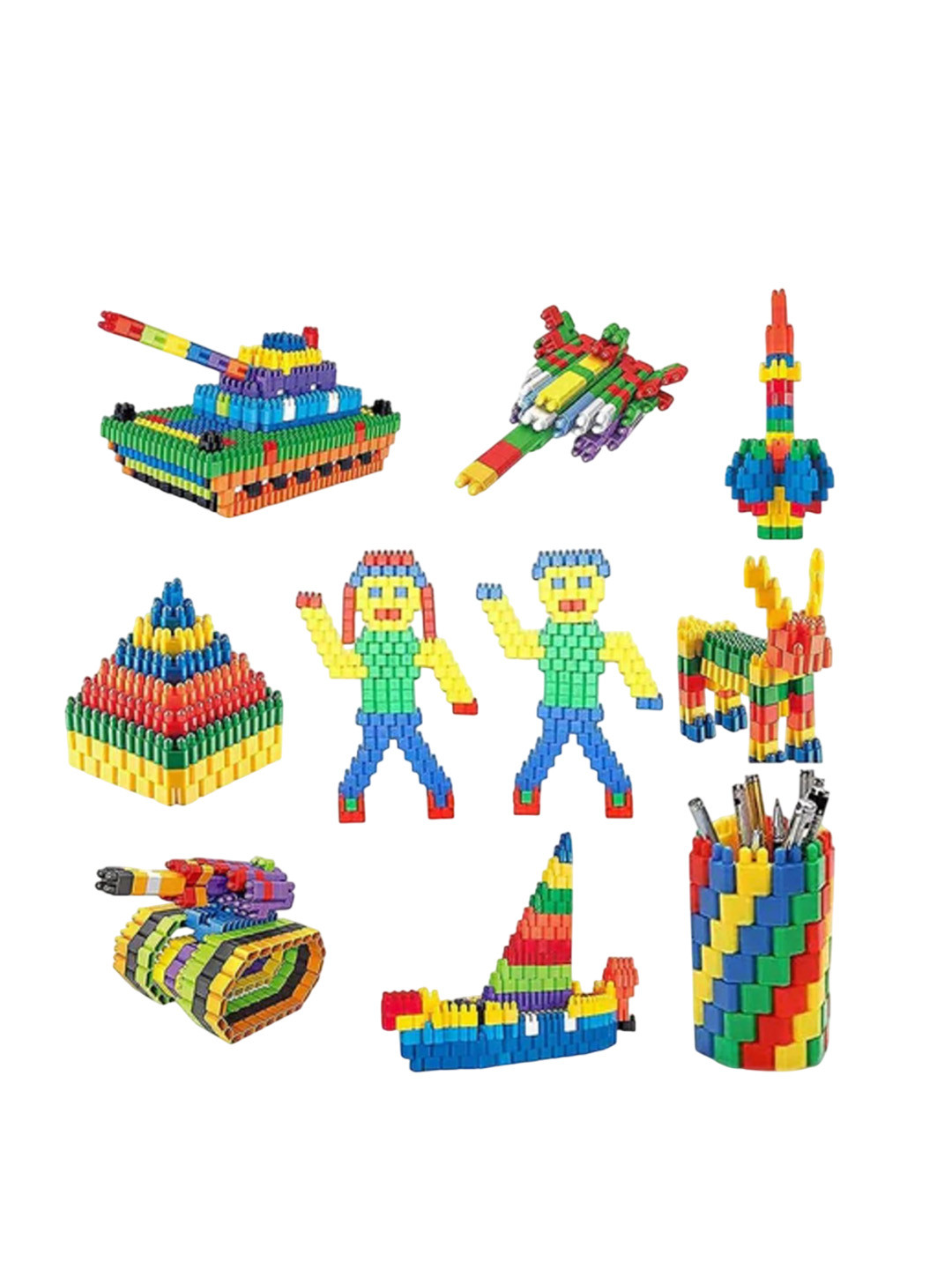 YK X Kids Mandi Kids BPA Free Building Blocks