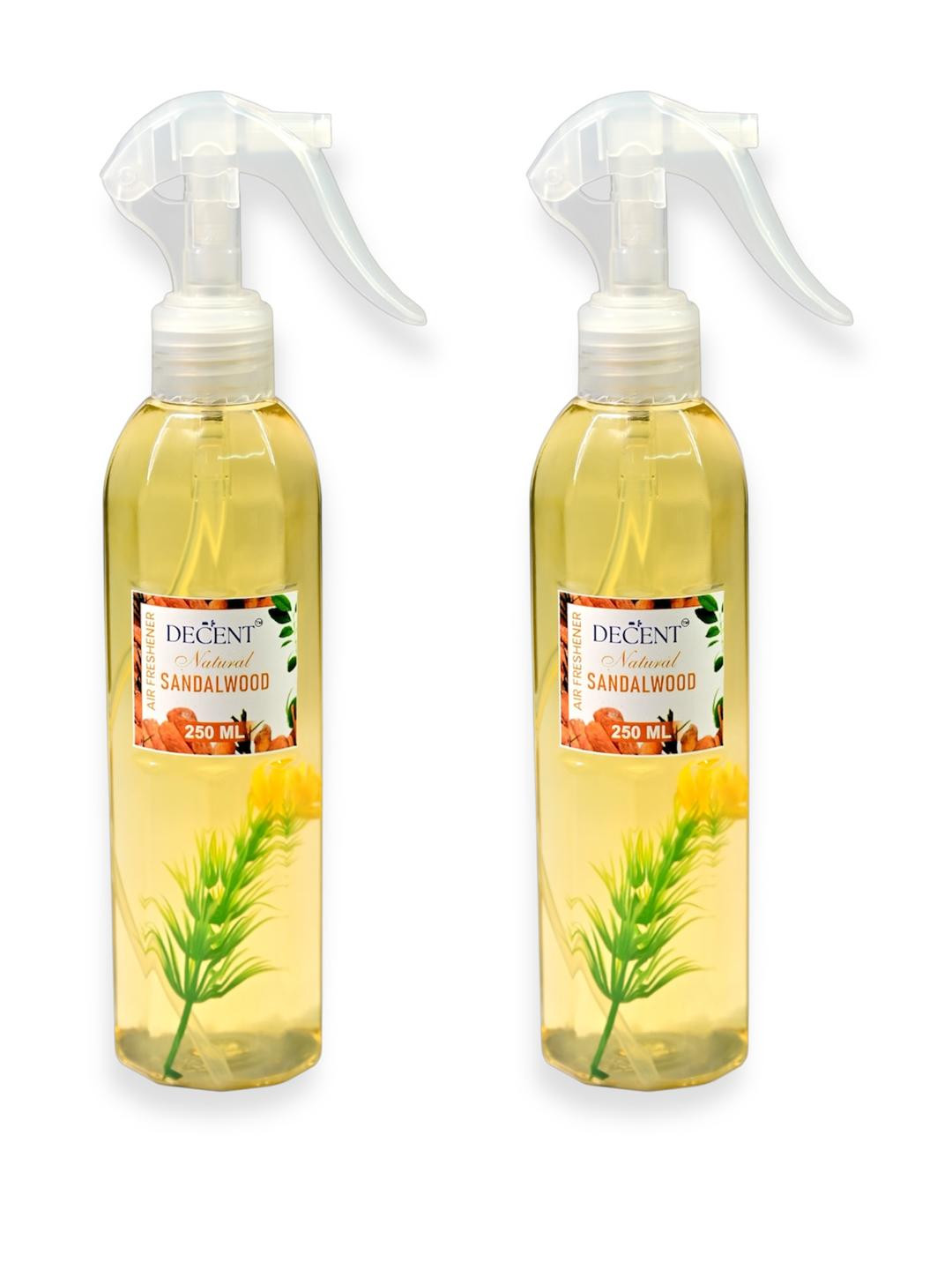 Decent Pack of 2 Sandalwood Air Freshener Spray 250ml