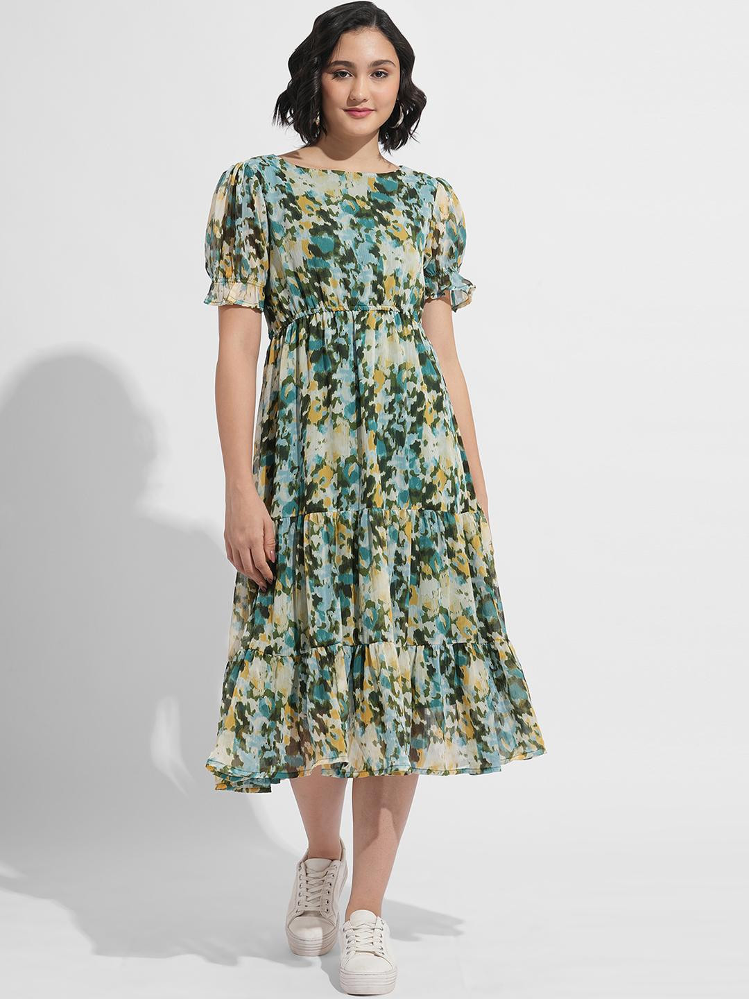 Murcia Multi Georgette Dresses