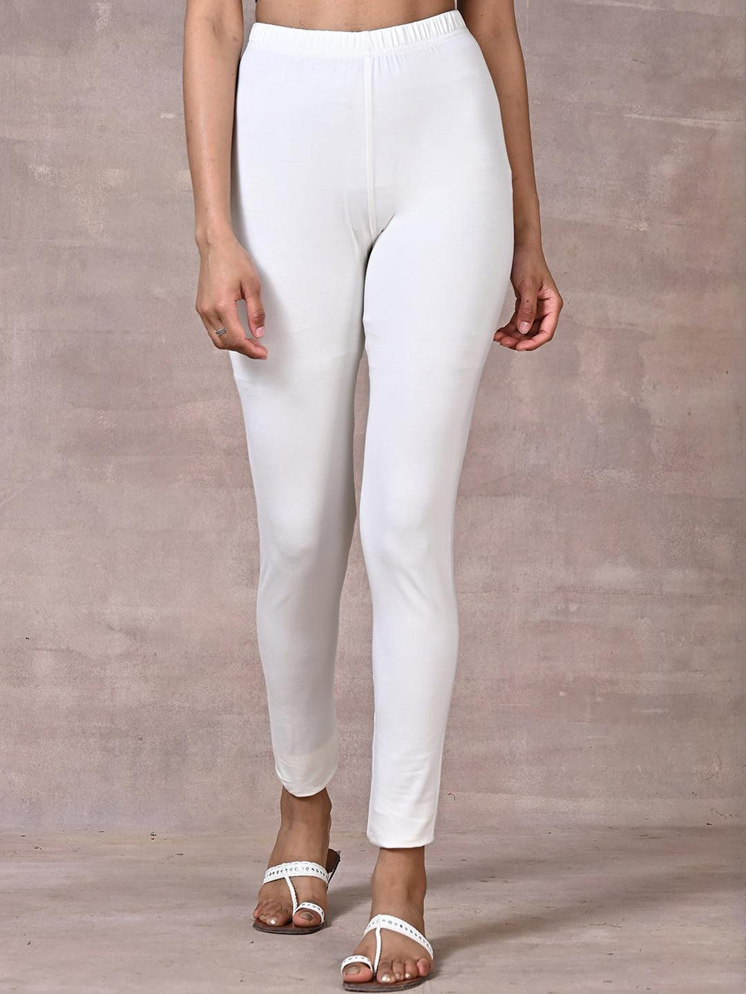 Lakshita Women Off White Leggings