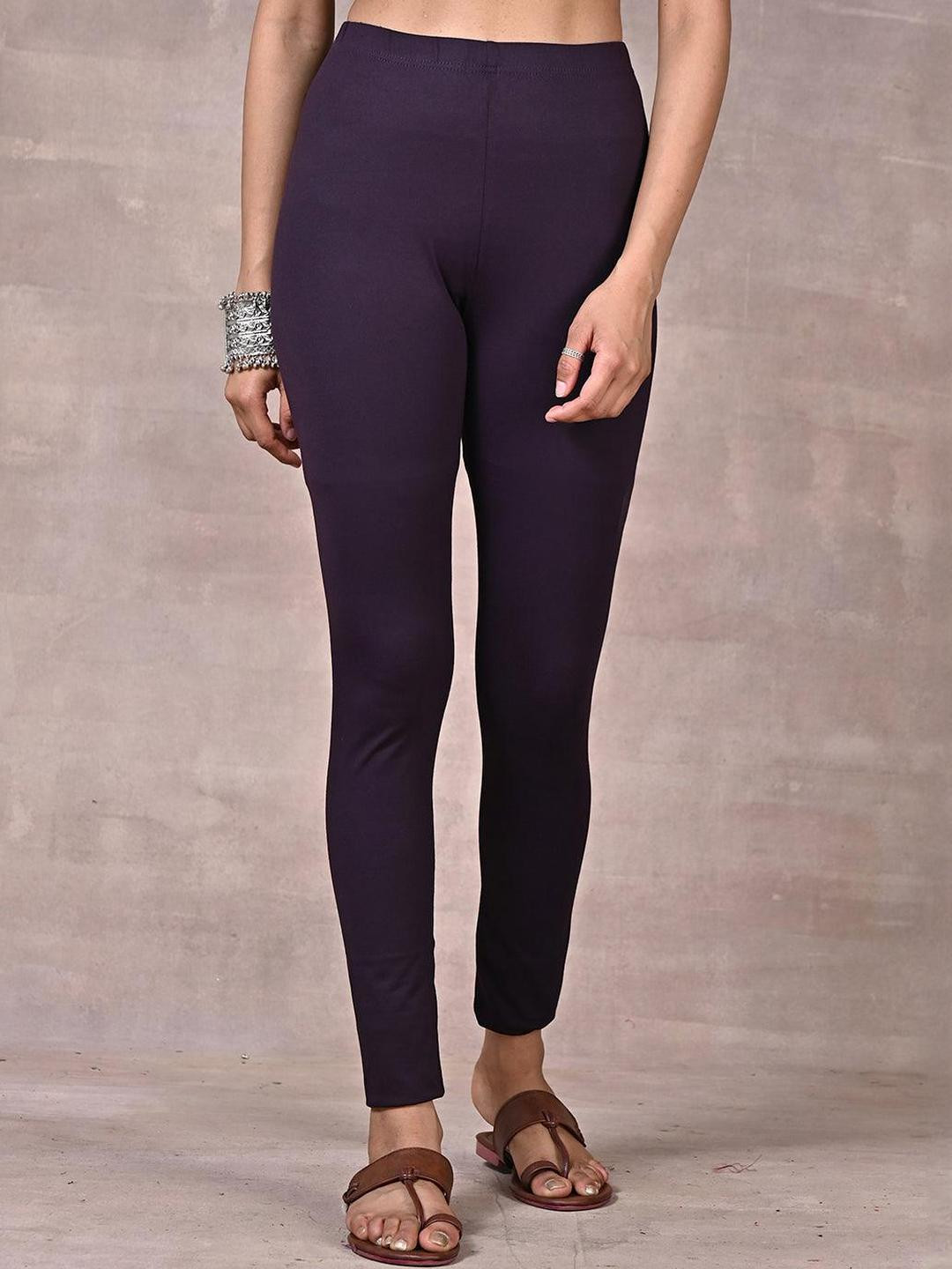Lakshita Women Purple Leggings