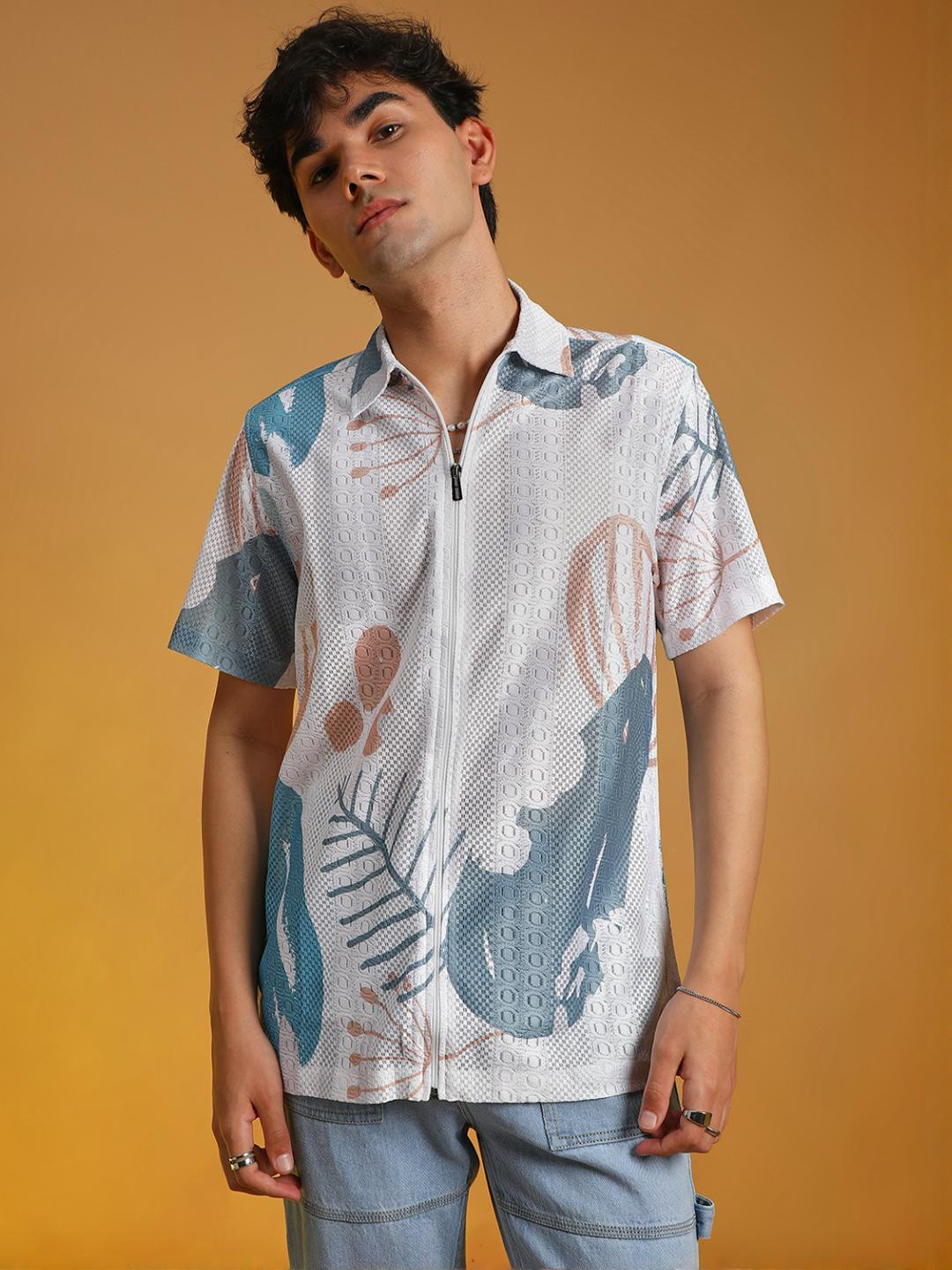 LIMEROAD Men White Shirts