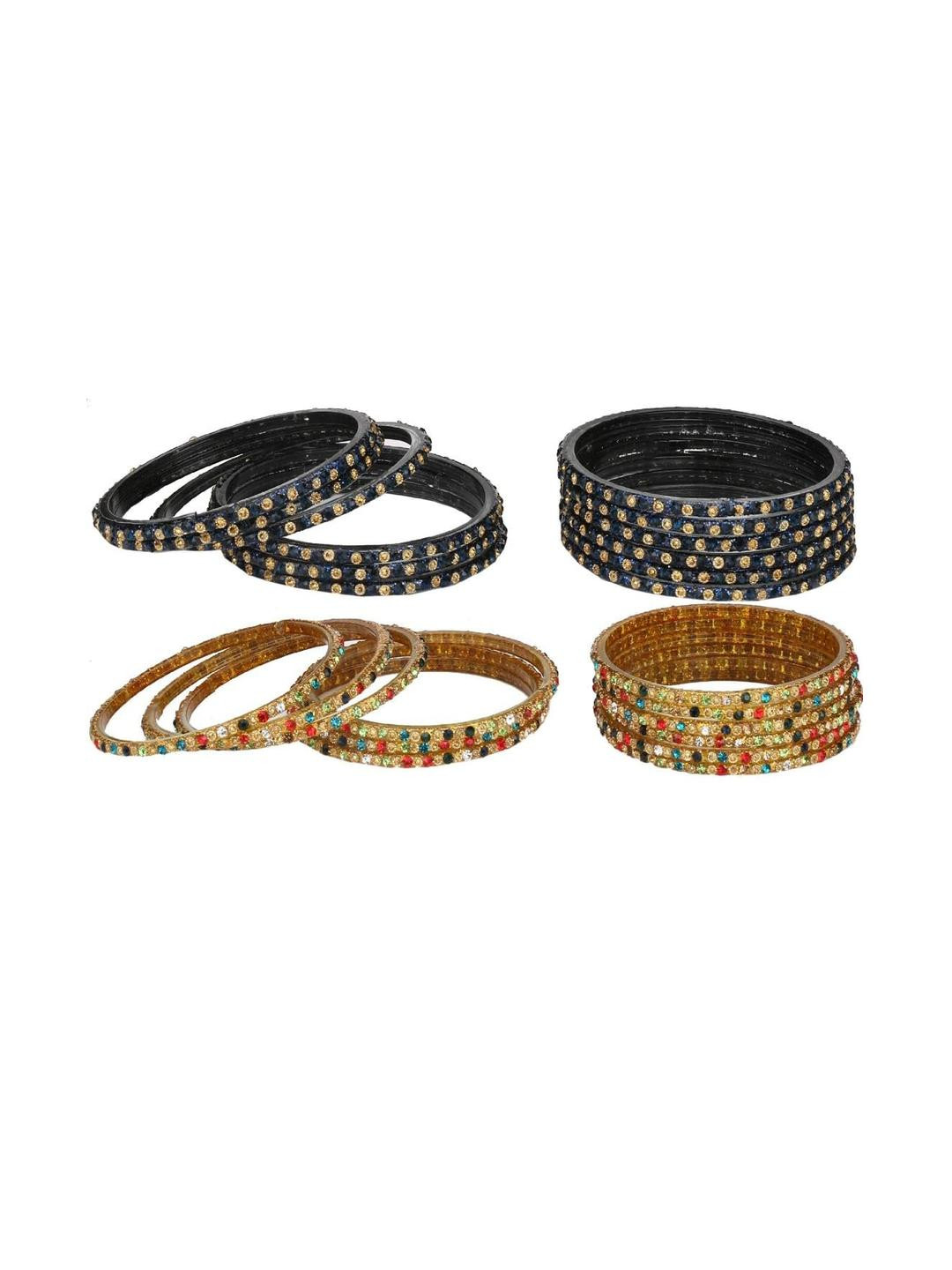 SOMIL Black Alloy Bangle