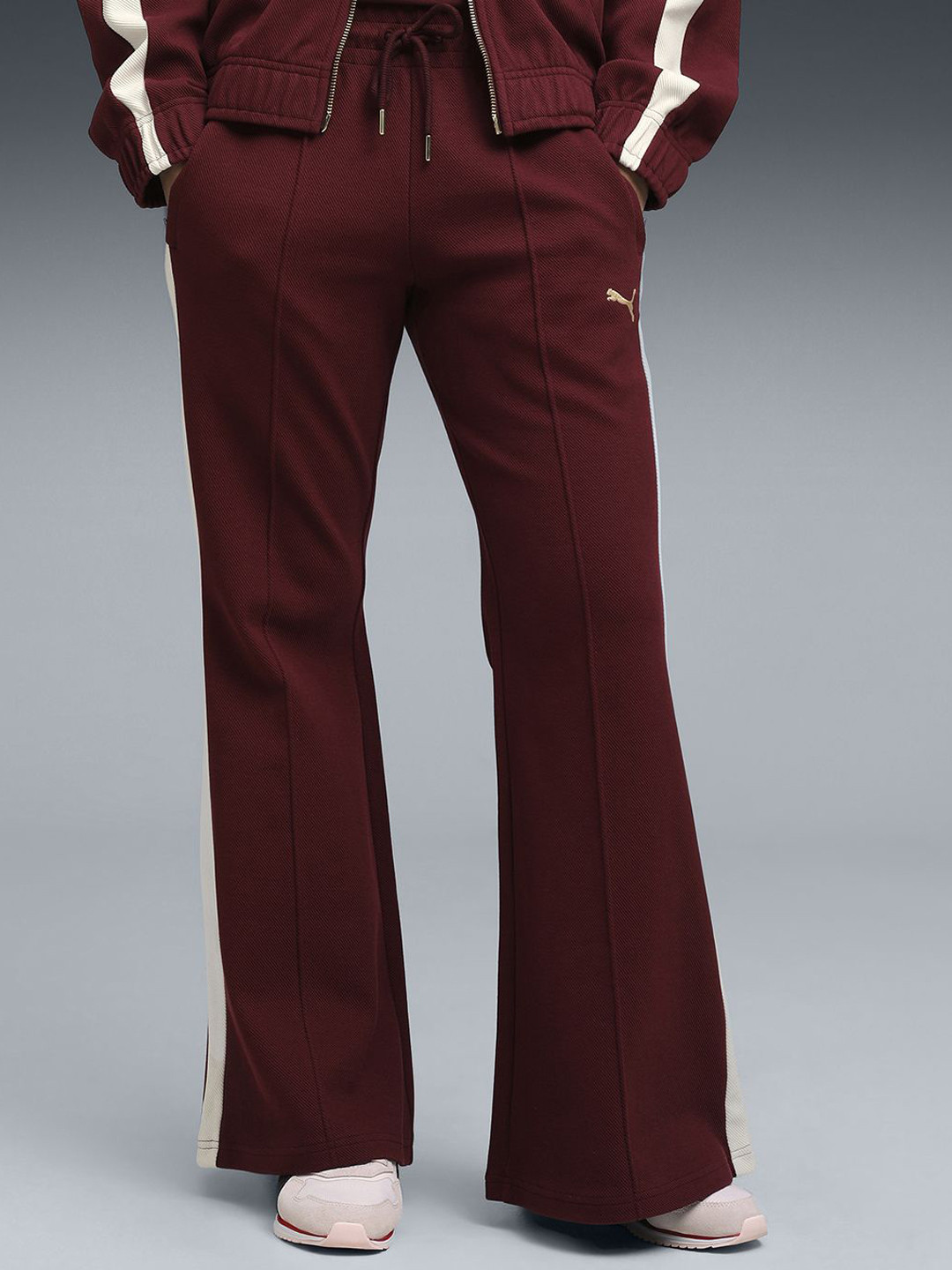 Puma T7 Women Cotton Flared-Leg Concept Track Pants