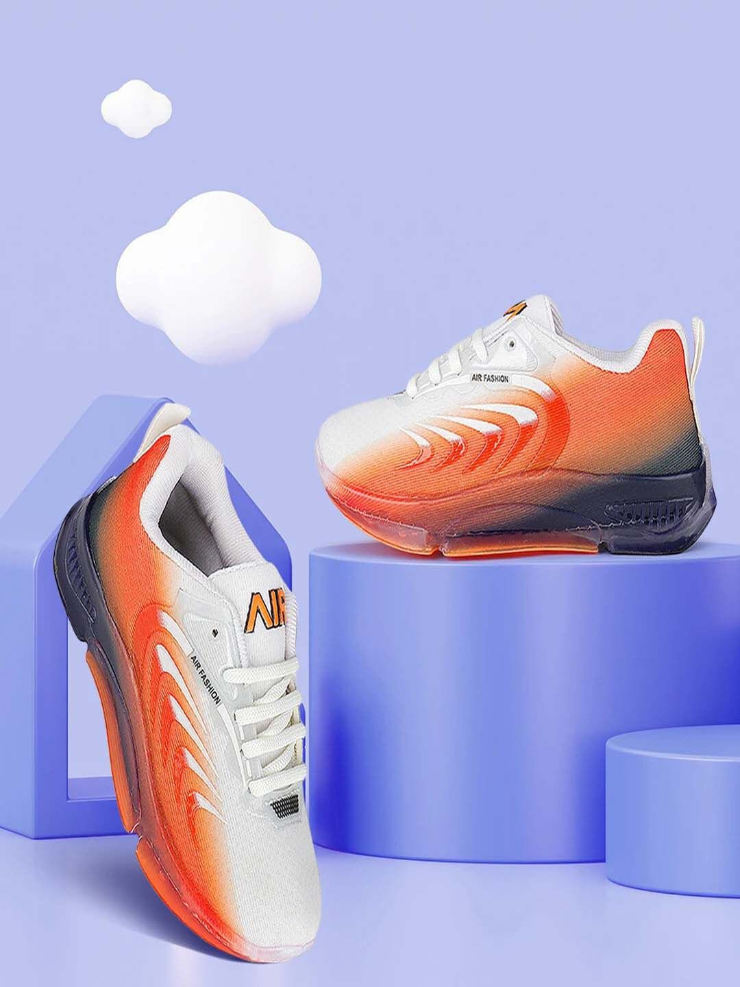 Crazyly Xuv Boys Round Toe Lace-Ups Sneakers