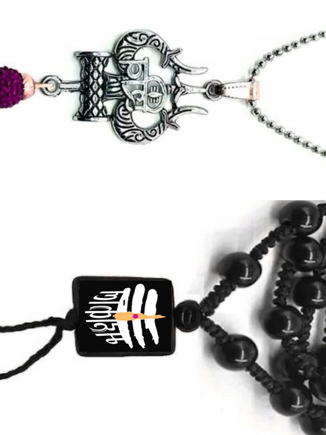 Dynamic Retail Global Black Stainless Steel Pendant