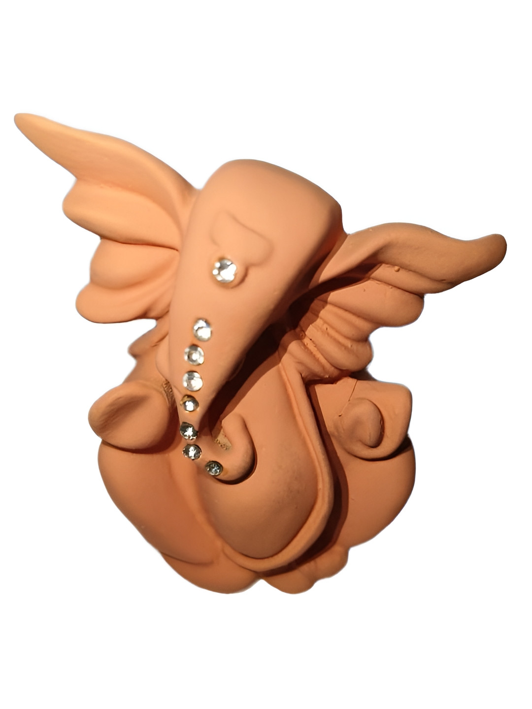 Rare Planet Brown Religious Idol Showpiece