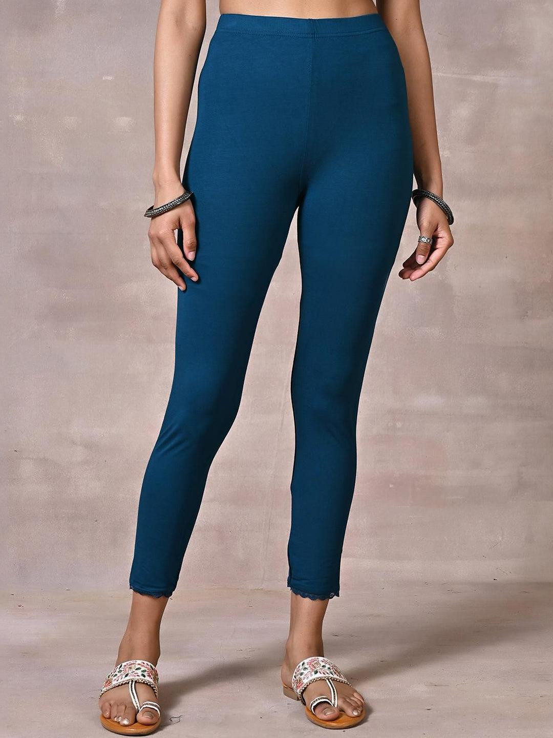 Lakshita Women Teal Leggings