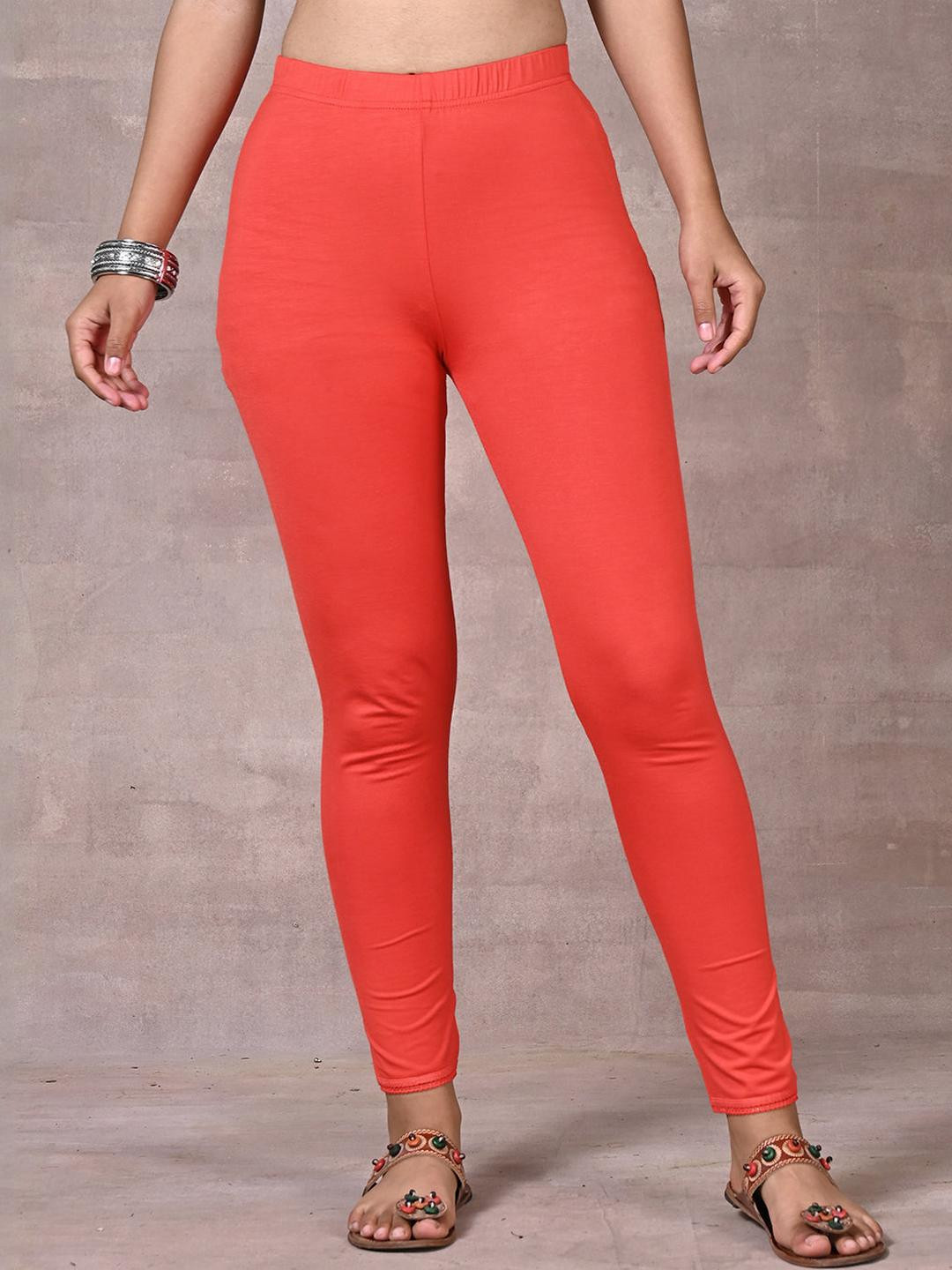 Lakshita Women Orange Leggings