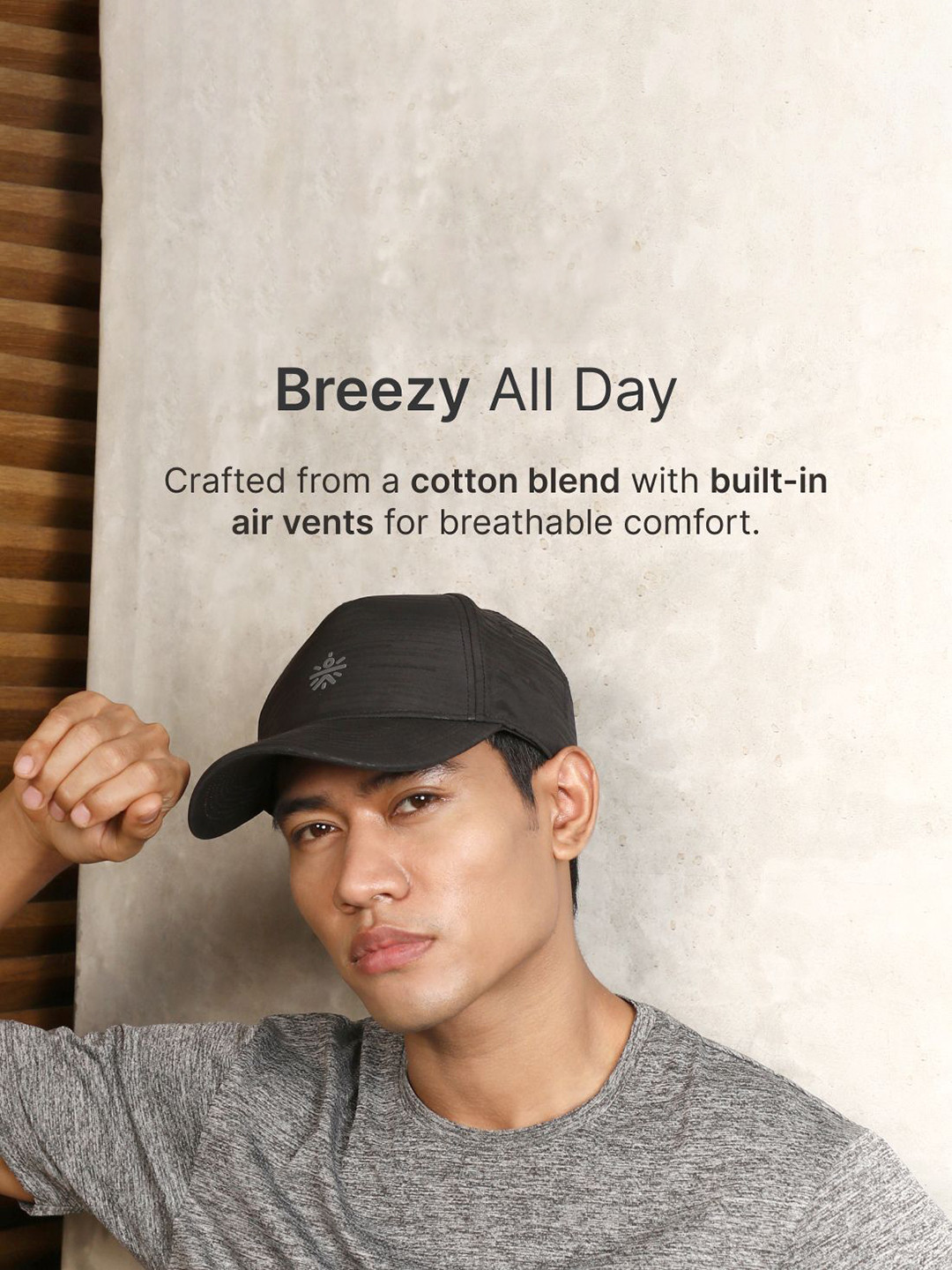 CULT Embossing UV Protection Baseball Cap