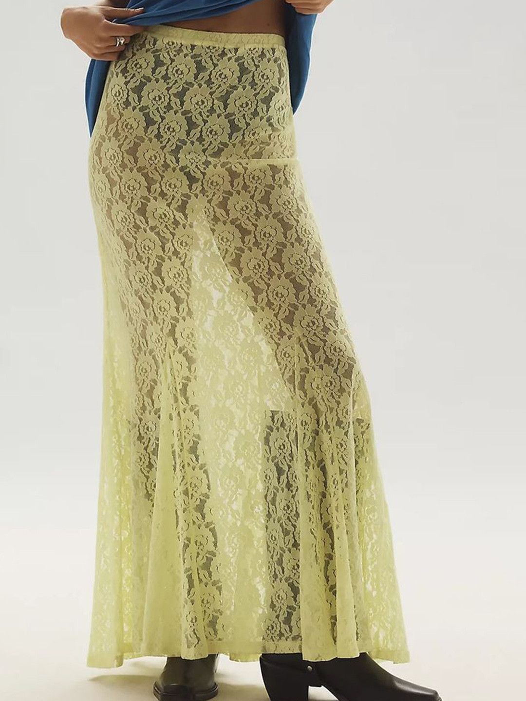 LULU & SKY Sels Design A-Line Maxi Skirt