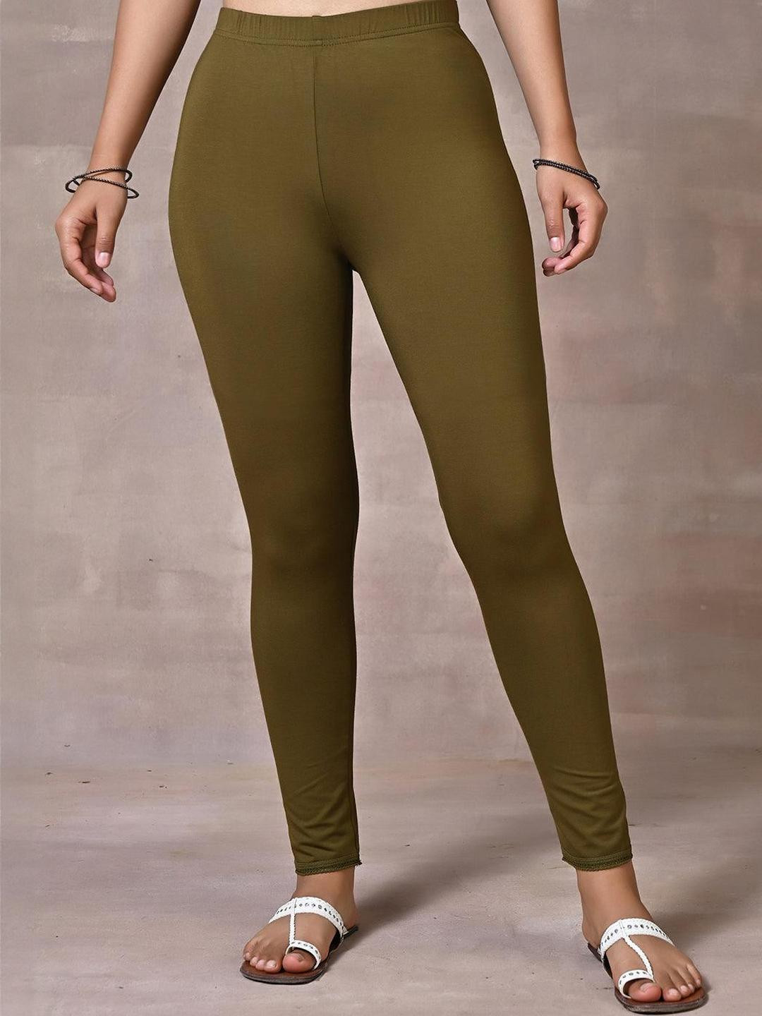 Lakshita Women Olive Leggings