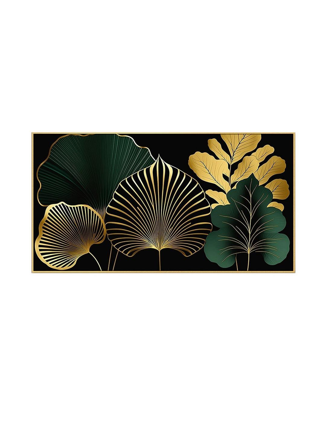 DEKORSTATION Gold Canvas Wall Art