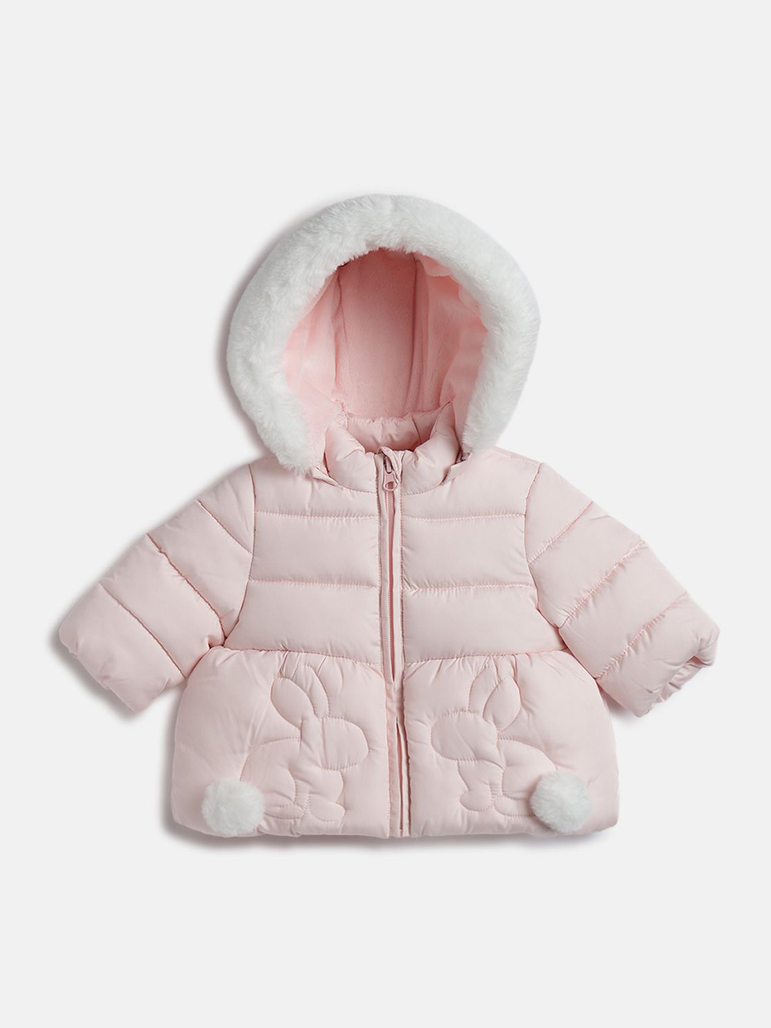 Chicco Girls Water Resistant Padded Hooded Jacket