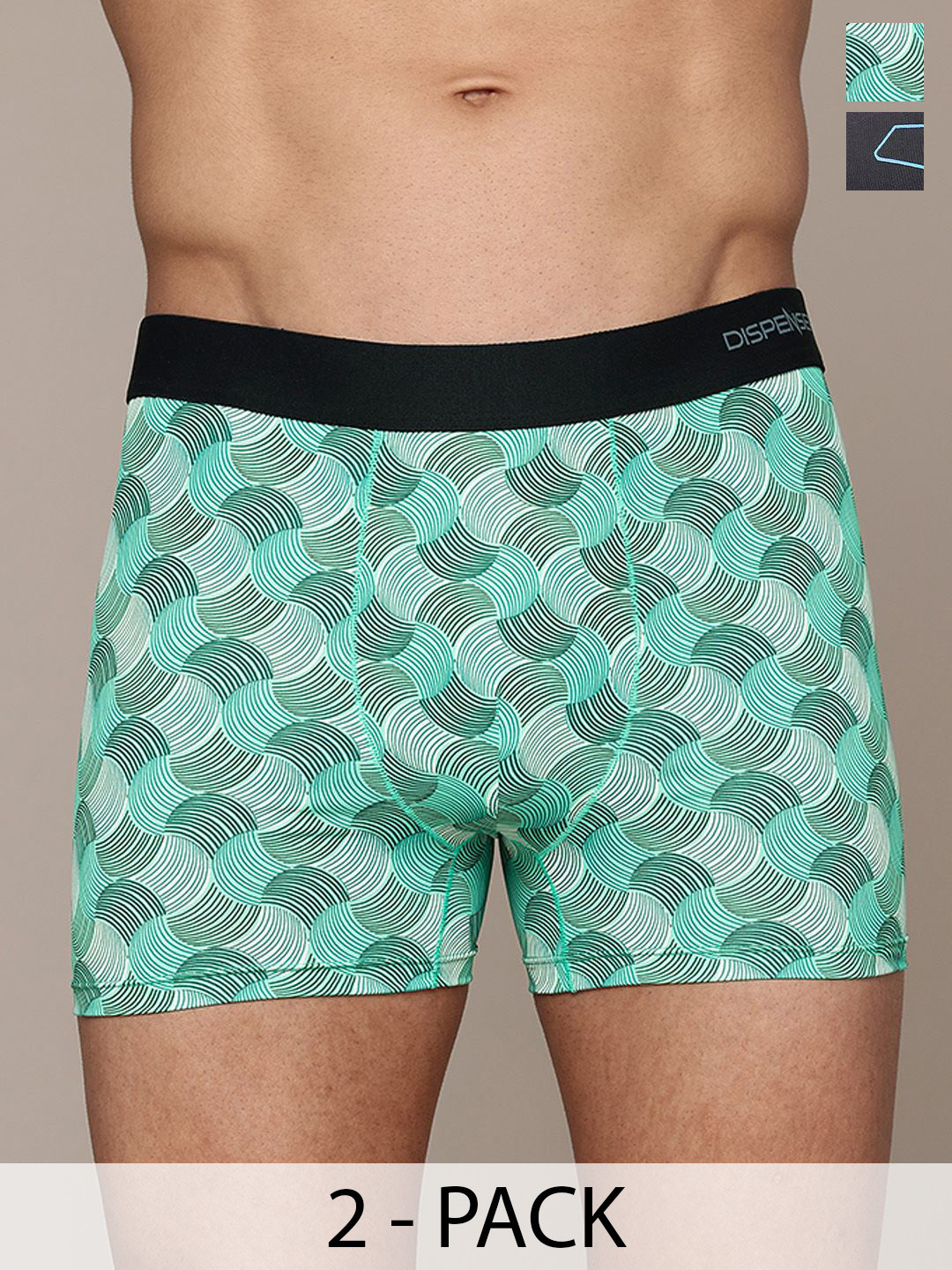 DISPENSER Men Pack Of 2 Printed Trunks PACK 2-MAS-C7-C13-S