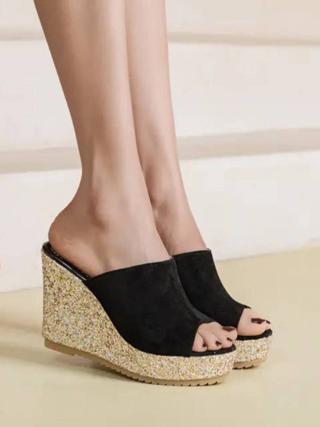 GLO GLAMP Glamour Glow Women Wedges