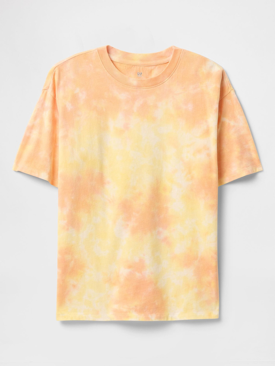 GAP Boys Tie & Dye Pure Cotton Relaxed Fit Round Neck T-Shirt