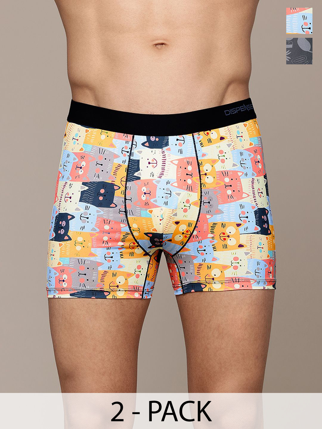 DISPENSER Pack Of 2 Printed Trunks PACK 2-MAS-C8-C16-S