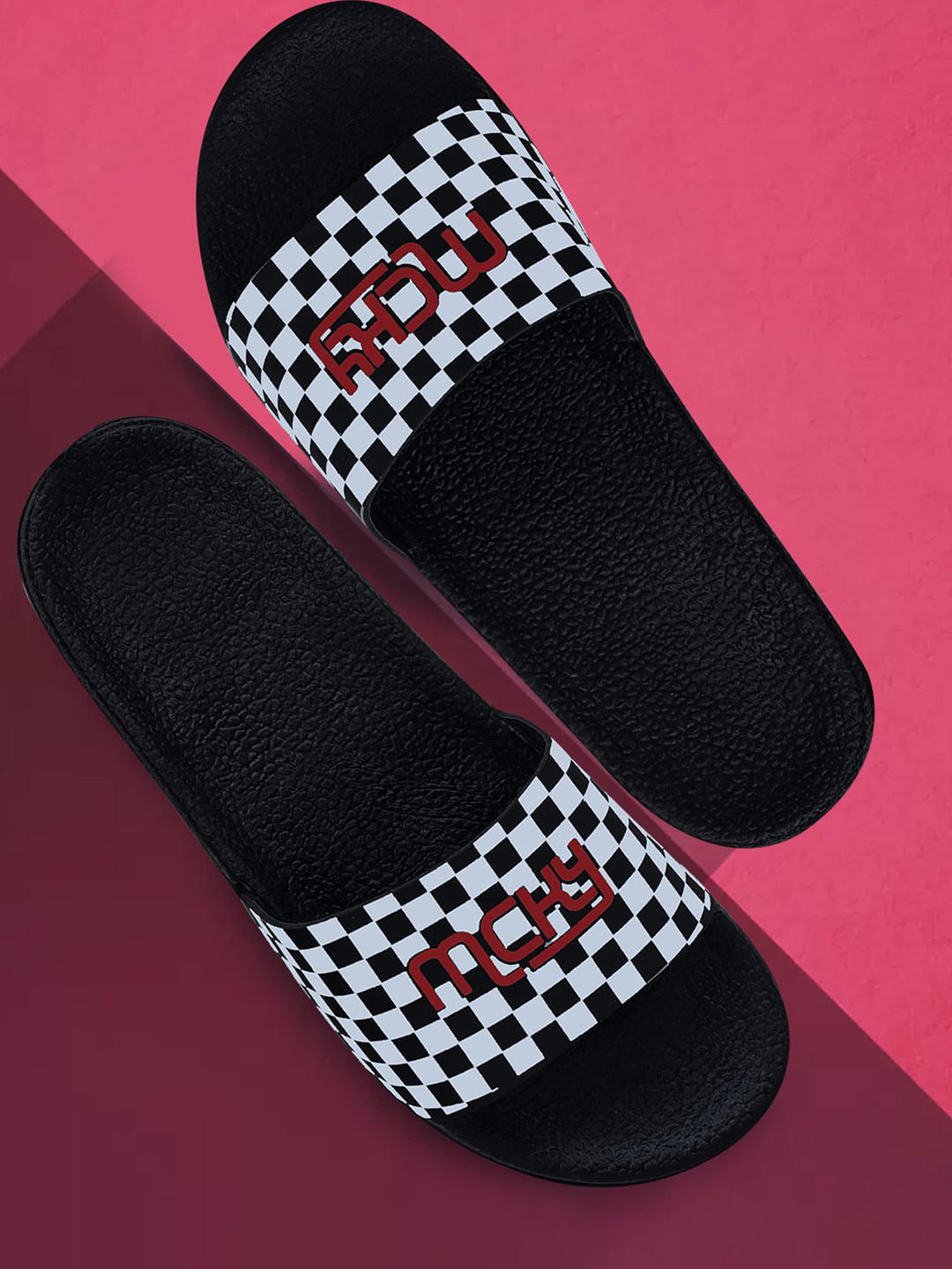 tzen Women Printed Sliders