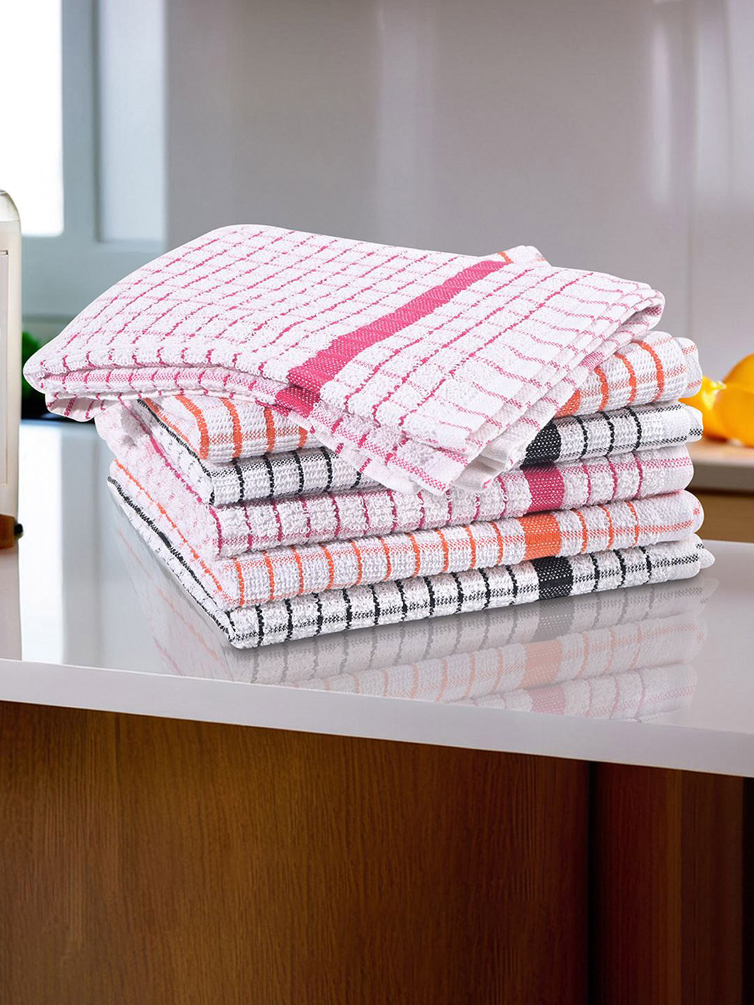 Kuber Industries 6 Piece Reusable Kitchen Cleaning Cloth