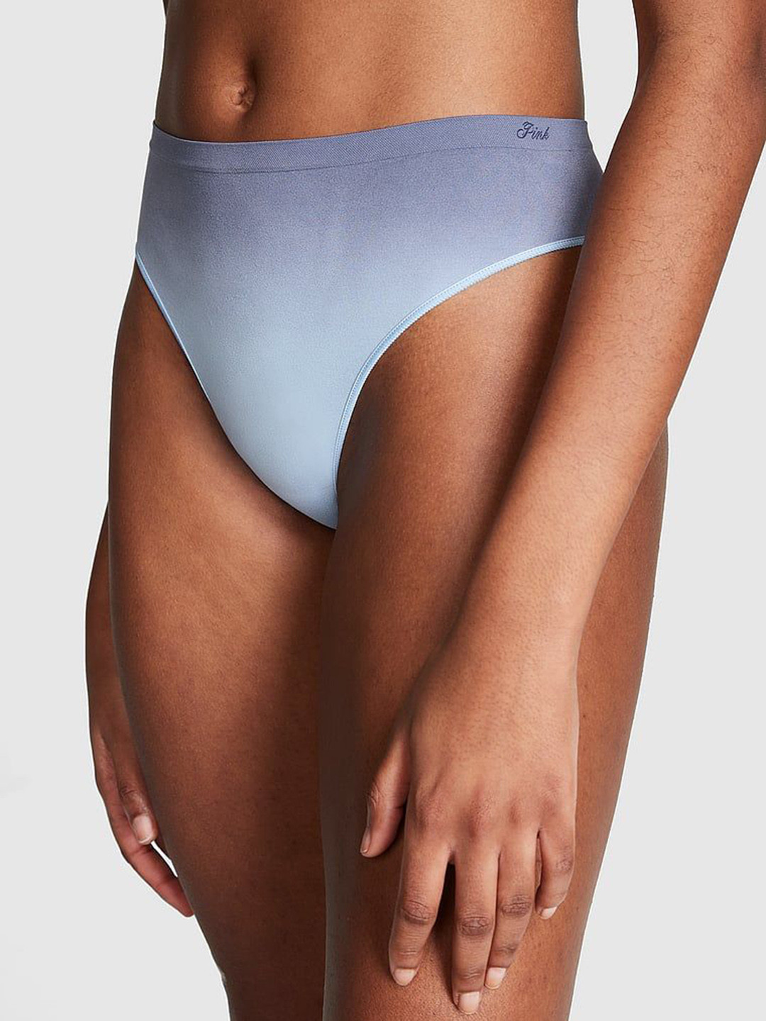 Victoria's Secret PINK Ombre Low-Rise Seamless Bikini Briefs 1124240469JO