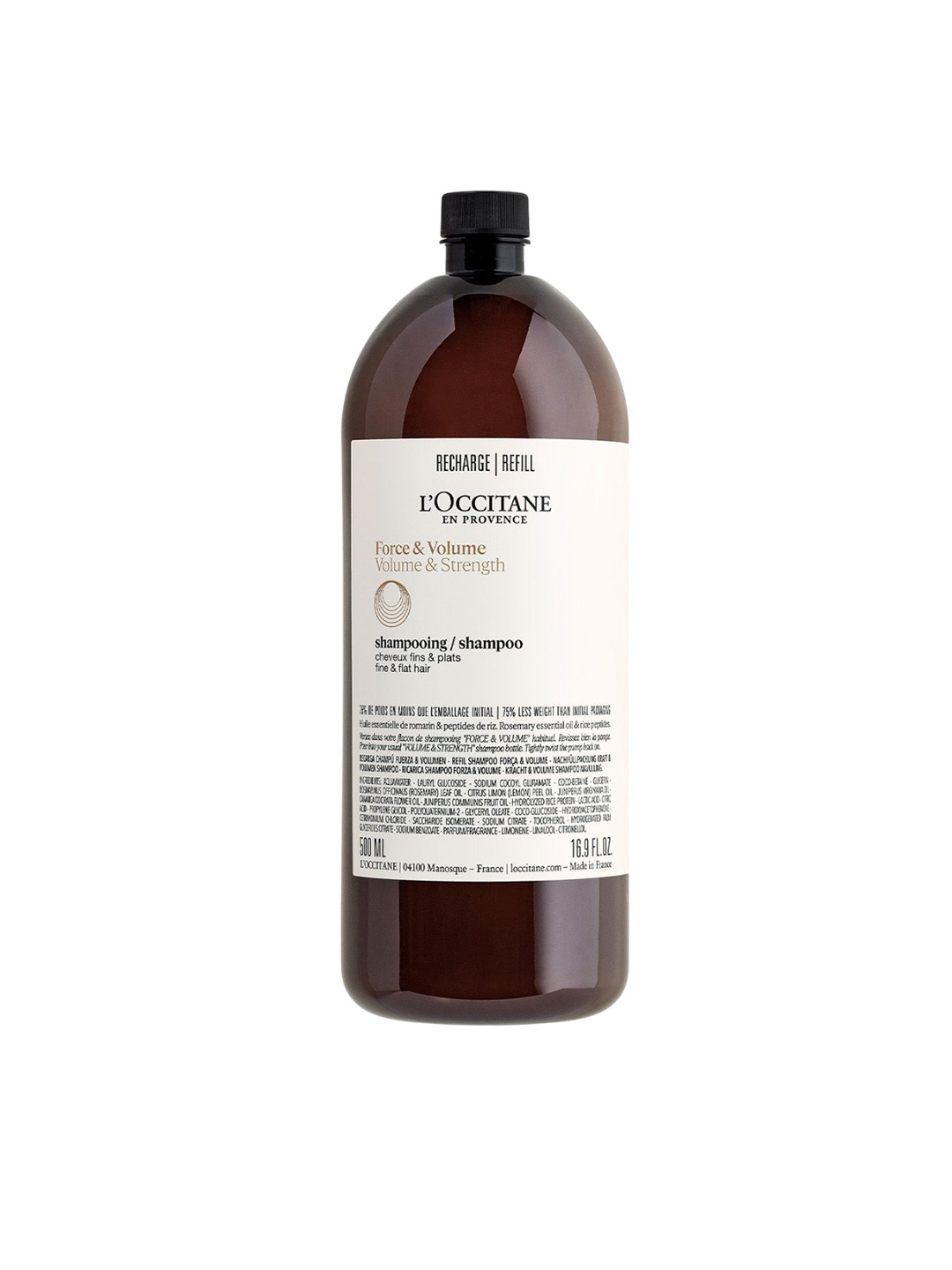 LOccitane en Provence Strength & Volume Shampoo Refill - 500 ml