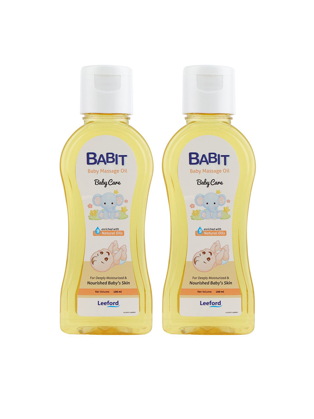 Babit Set Of 2 Baby Body Oil- 100 ml Each