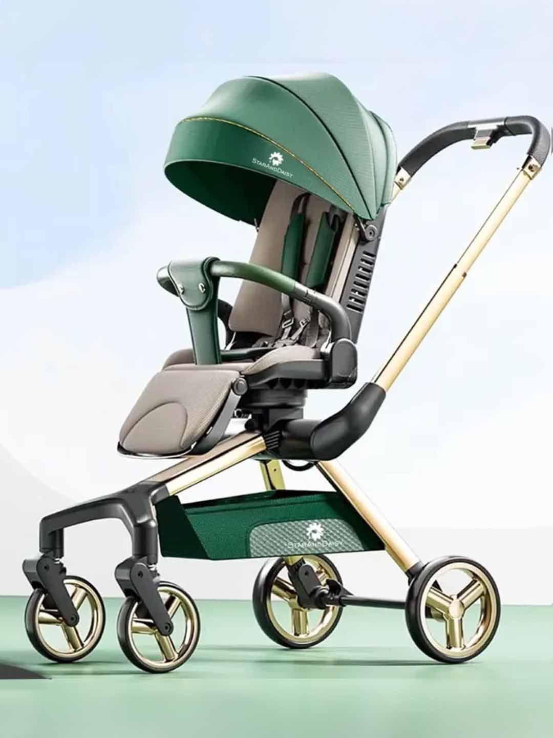 StarAndDaisy Aluminium Baby Foldable Stroller