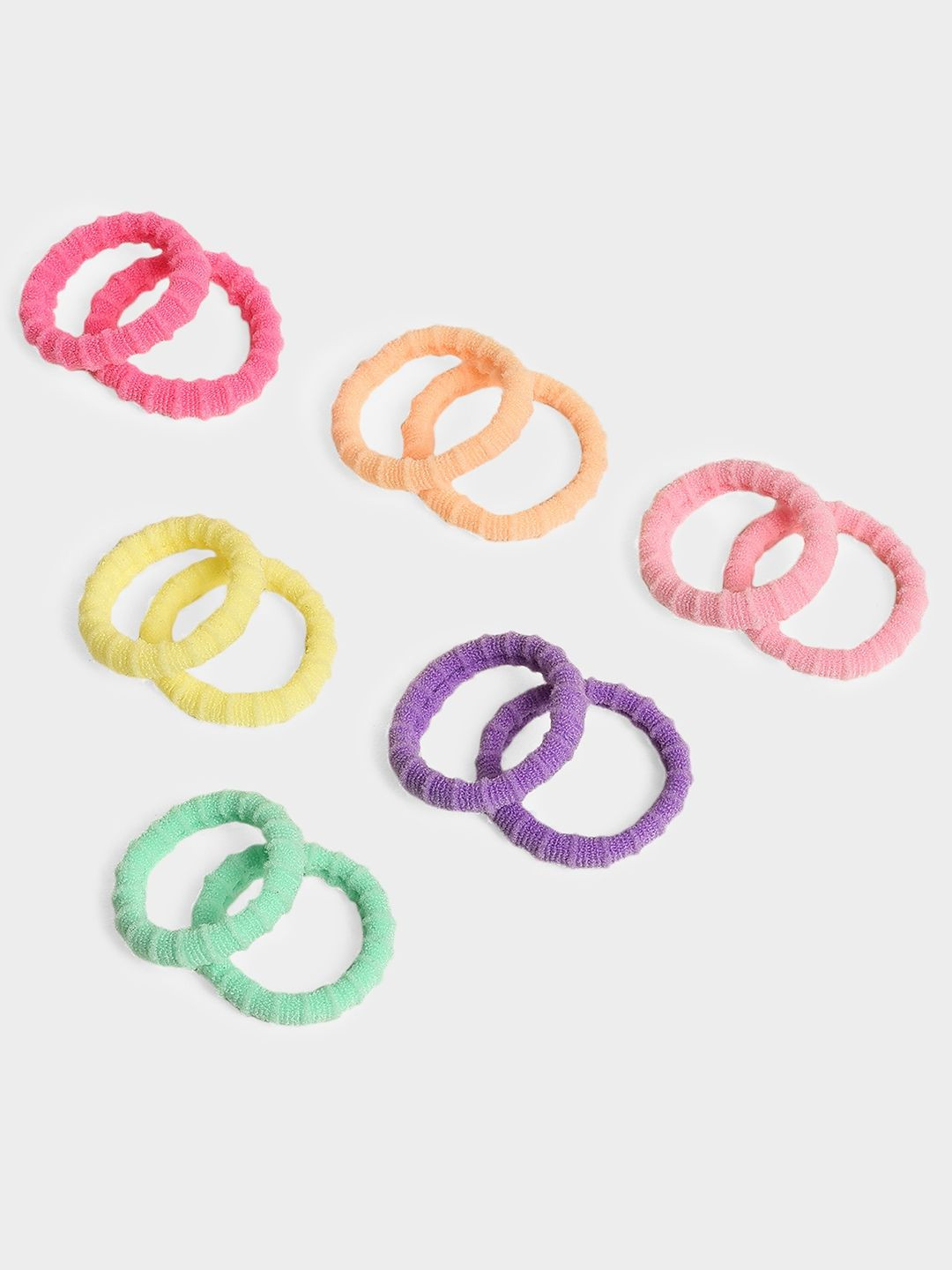 MiArcus Girls Pack of 12 Ponytail Holders