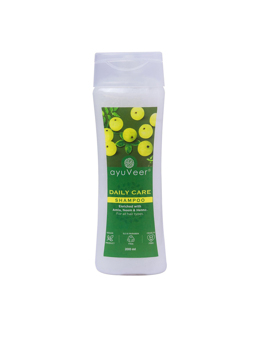 AYUVEER Daily Care Shampoo With Amla & Bhringraj - 200 ml