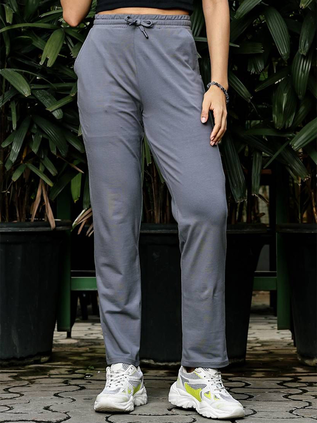 ONE SKY Straight-Leg Mid-Rise Lounge Pants