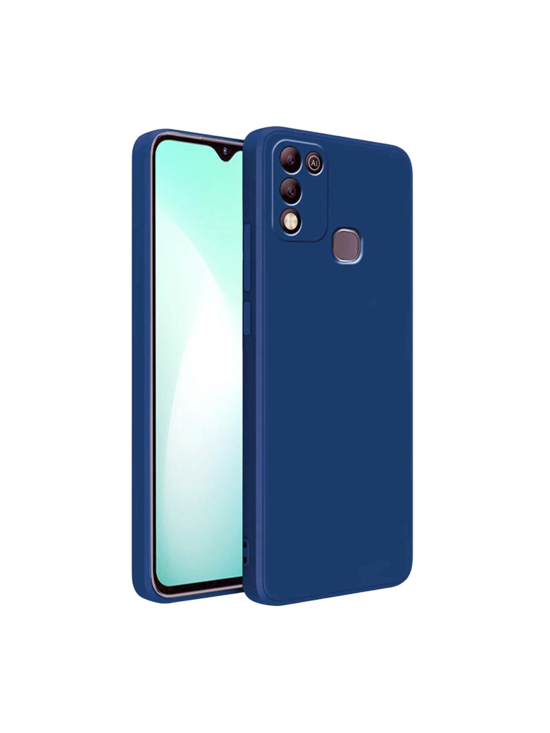 LIRAMARK Infinix Hot 11 Play/Hot 10 Play Silicone Soft Back Cover Case