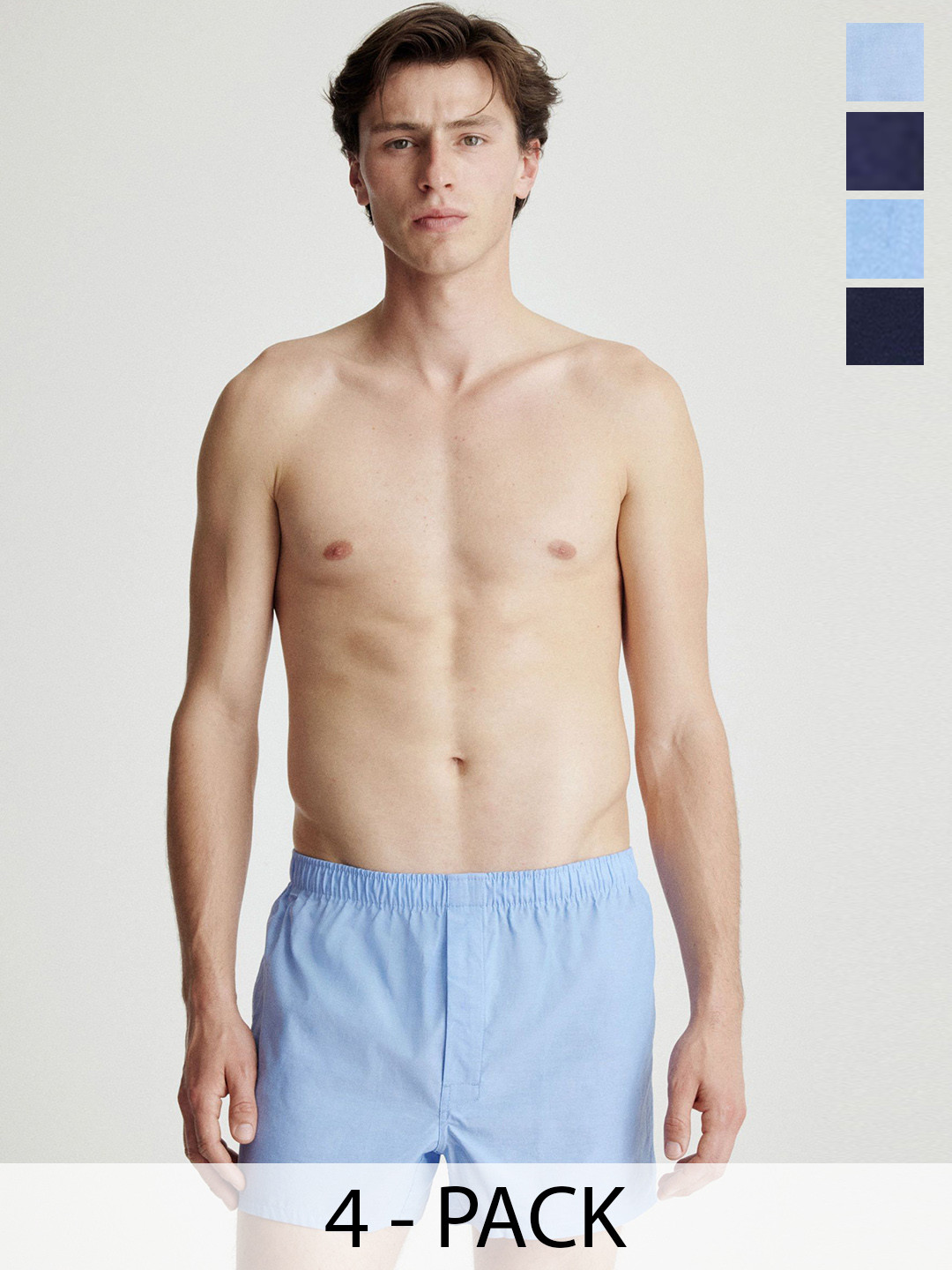H&M 4-Pack Woven Boxer Shorts