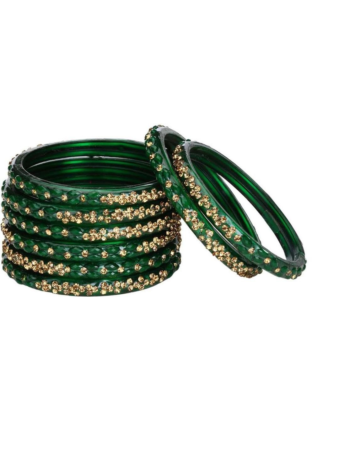 SOMIL Green Alloy  Bangle
