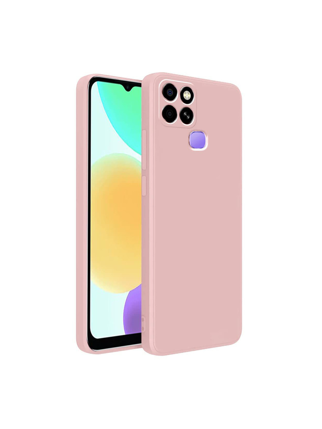 LIRAMARK Infinix Smart 6 Silicone Soft Back Cover Case