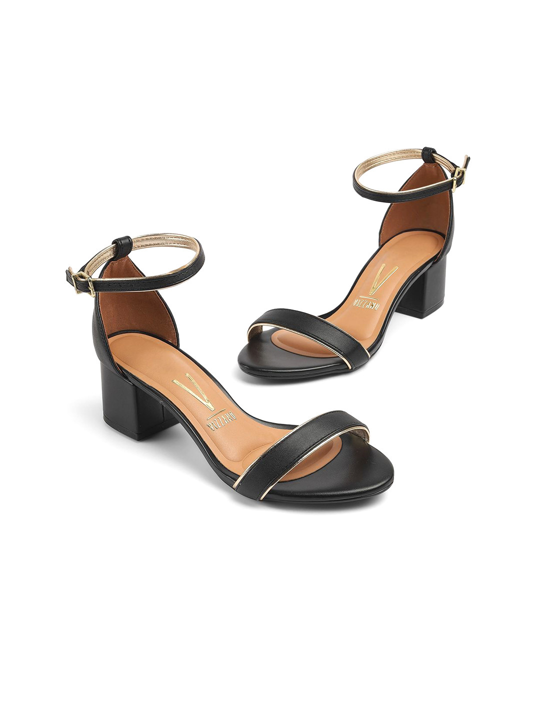 Vizzano Women Open Toe Block Heel Sandals