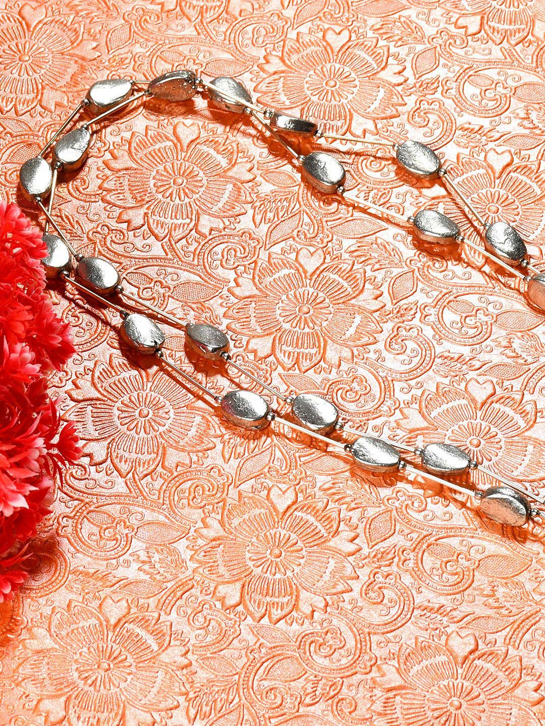 Bamboo Tree Jewels Artificial Beaded Ethnic Tribal Statement Necklace