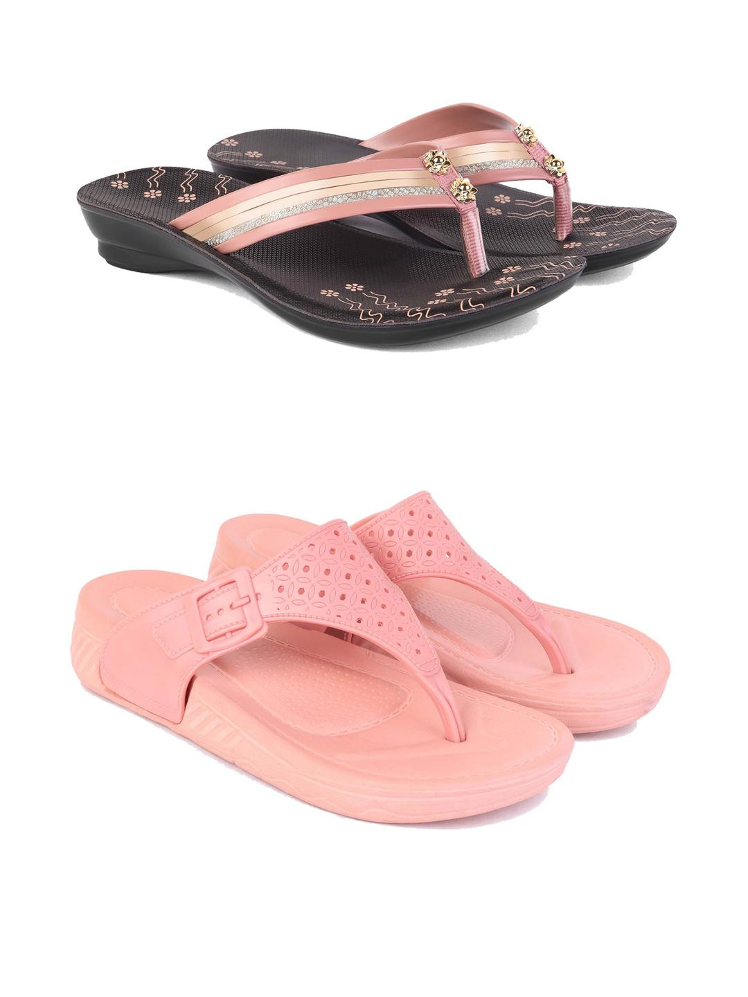 DRACKFOOT Women Flip Flops With Flats