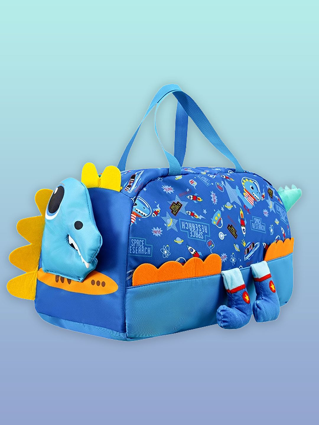 Little Surprise Box LLP Kids 3d Dino Legs Theme  Duffel Bag
