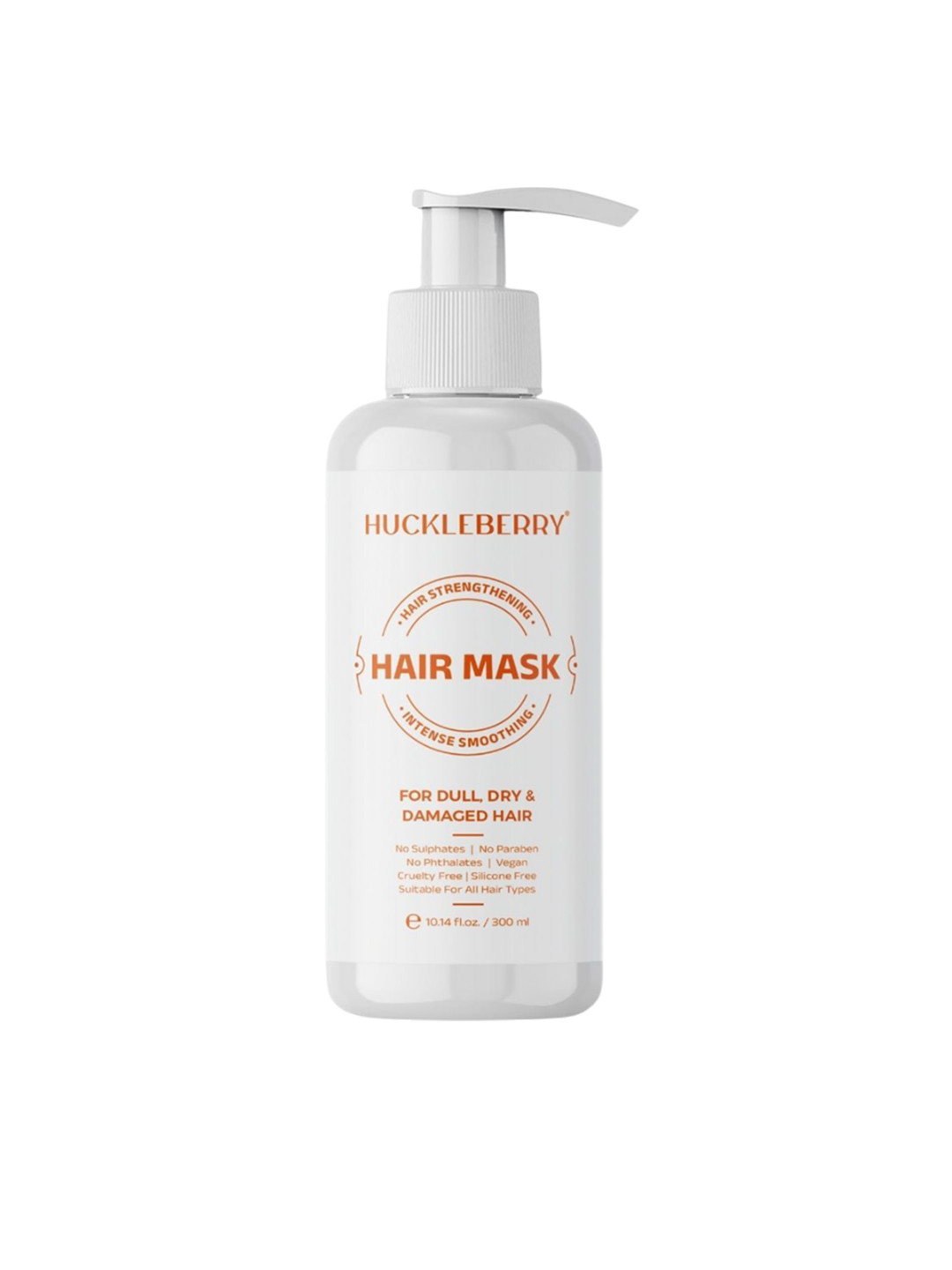 HUCKLEBERRY Hair Strengthening & Intense Smoothing Hair Mask With Avocado Oil - 300 ml